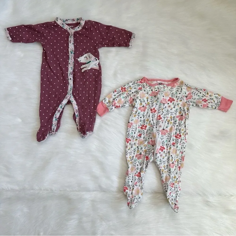 0-3 Months Baby Girl Winter- Spring Clothes LOT